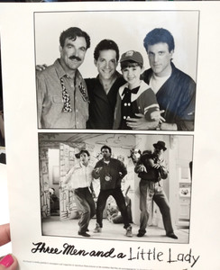 Disney Home Video Three Men + a Little Lady Selleck Danson press packet