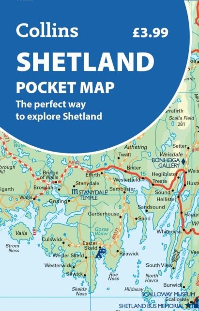 Shetland Pocket Map : The Perfect Way To Explore The Shetland Islands Collins Maps - Image 2