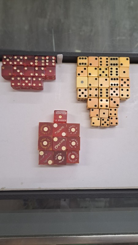 Vintage Lot Of Mixed Bakelite Dice
