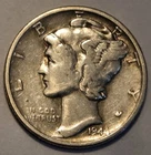 #1 1944 P Nicer Low Mintage Mercury Dime