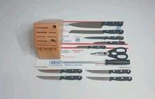 Wusthof Gourmet Knife Block Set  ** INCOMPLETE **