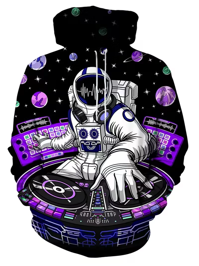 Men's Colorful Sweatshirts Hoodie long sleeve oversized BIG size 4XL