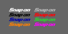 Snap - On Decal Sticker Snap On Tool Tools Toolbox Pick Size Color Free Sh