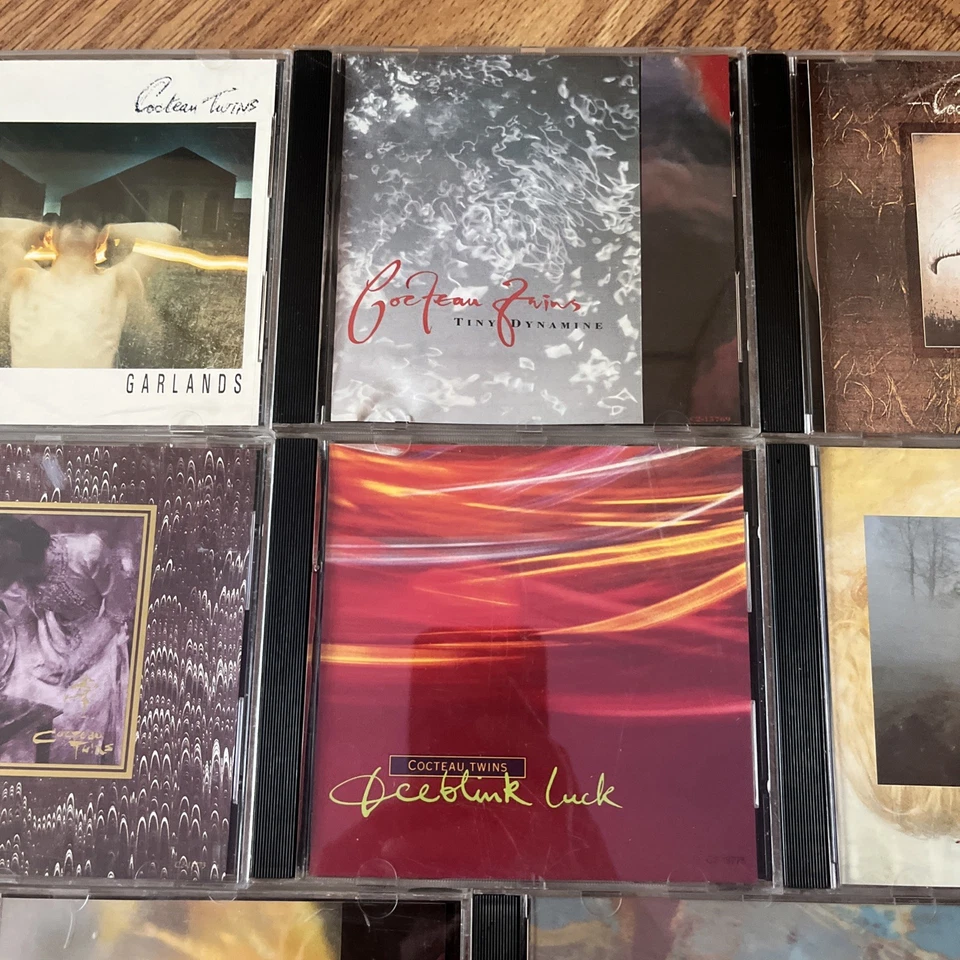 RARE Cocteau Twins CD Lot Echoes Lullabies Aikea Maker Luck Pig Sunbursts Easy - Image 4 of 4