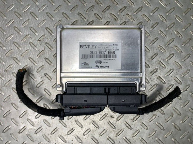 Air Ride Suspension Control Module ECU 3W0907553 OEM Bentley 