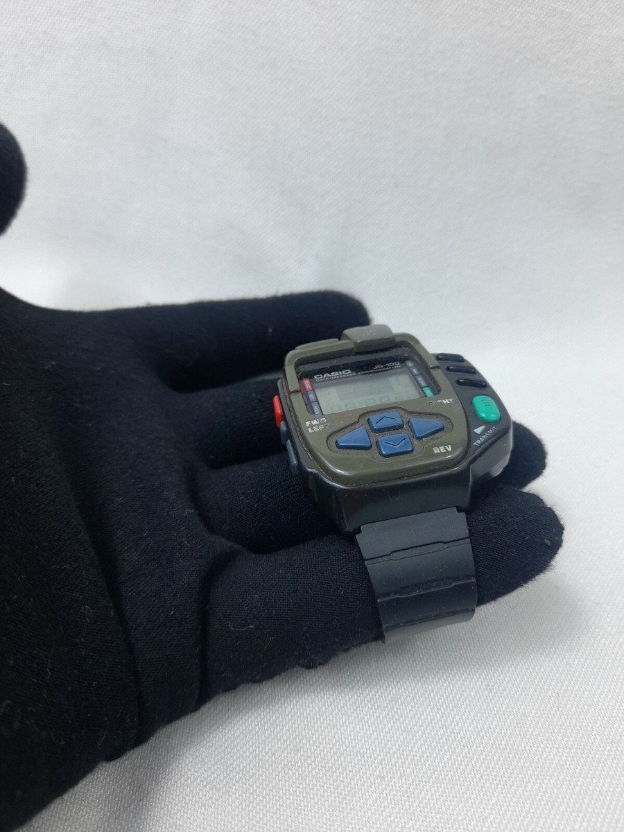 時計 CASIO JG-100 Casio JG-100 Super Optical Communication Watch Cyber Cross