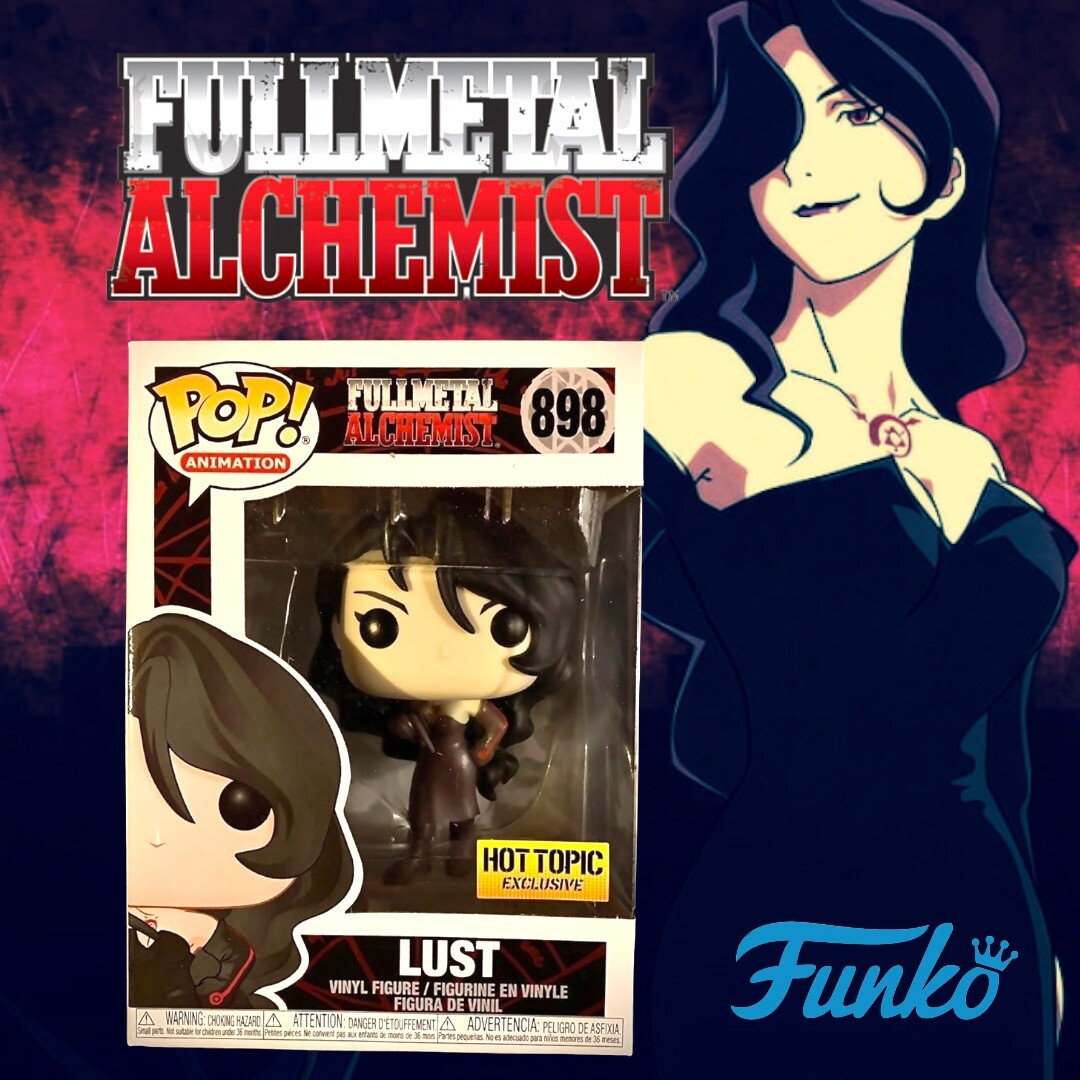 Funko Pop! Fullmetal Alchemist – Lust Special Edition, Ca. 9 Cm, Sammlerfigur Aus Anime