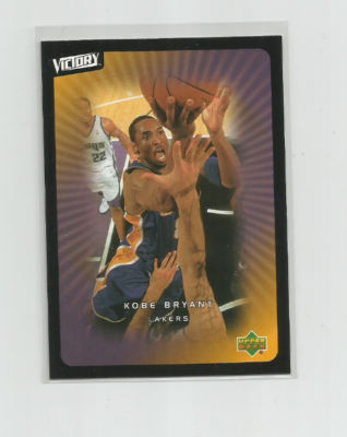 KOBE BRYANT (LA Lakers) 2003 UPPER DECK VICTORY CARD #42 | eBay
