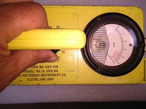 Victoreen CDV 715 GEIGER COUNTER Check Circuit Test Passed EBay