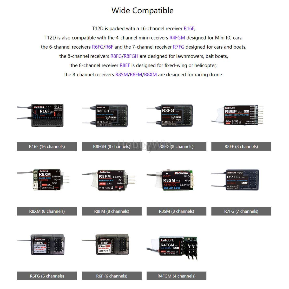 12ch送信機 Radiolink T12D 新品未開封 Amazon | HTLNUZD Radiolink T12D 12チャンネル RC 完全比例
