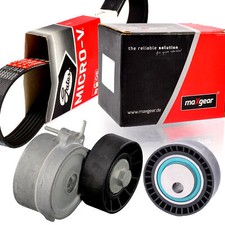 GATES 6PK1735 Keilrippenriemen-Satz + Spanner für BERLINGO XSARA 2.0 CITROËN