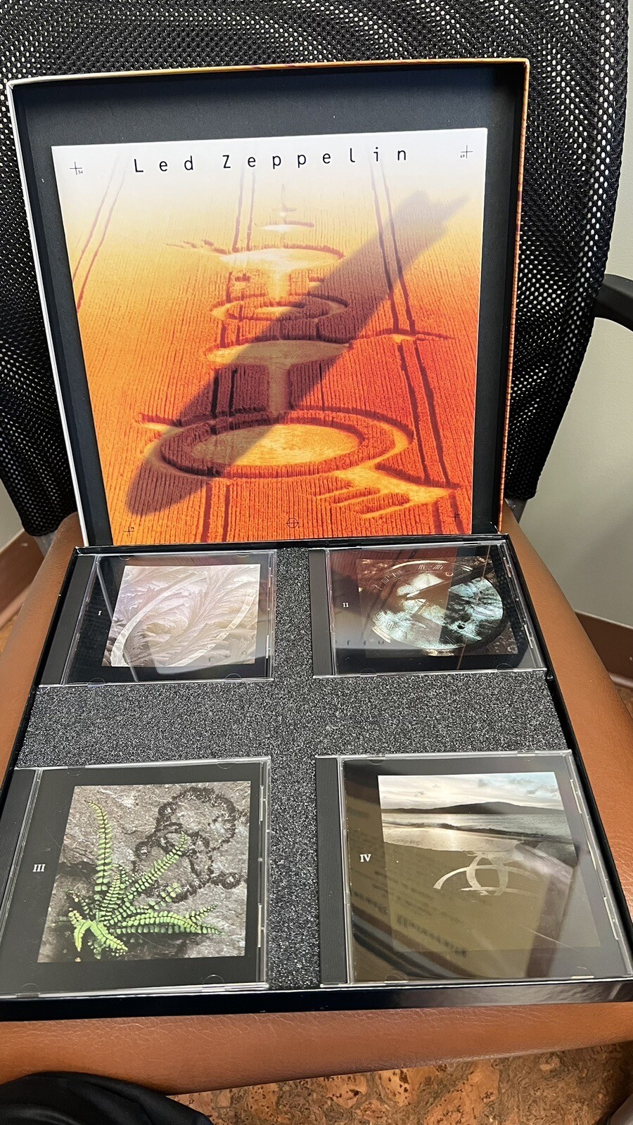 Led Zeppelin [Box Set] (CD, Oct-1990, 4 Discs With Insert, Atlantic 7 ...