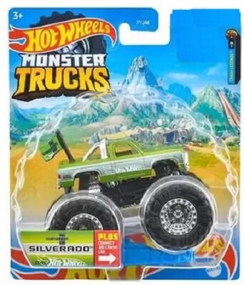 SILVERADO HW68 - Crash Legends Monster Trucks Hot Wheels Auto Die