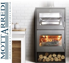 stufa a legna con forno 7 kw  Lacunza Altea 7 CHIAMA x SCONTO