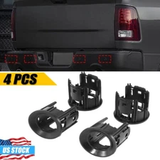 4X Parking Assist Sensor Bracket Bezels For Dodge Ram 1500 2500 3500 2019-2022