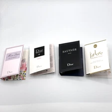 Dior Perfume Collection Sample 4pcs (Miss Dior, Jadore, Sauvage, Homme)