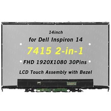 New Dell Inspiron 14 7415 2-in-1 14inch FHD LCD Touch Screen Bezel FHD P147G