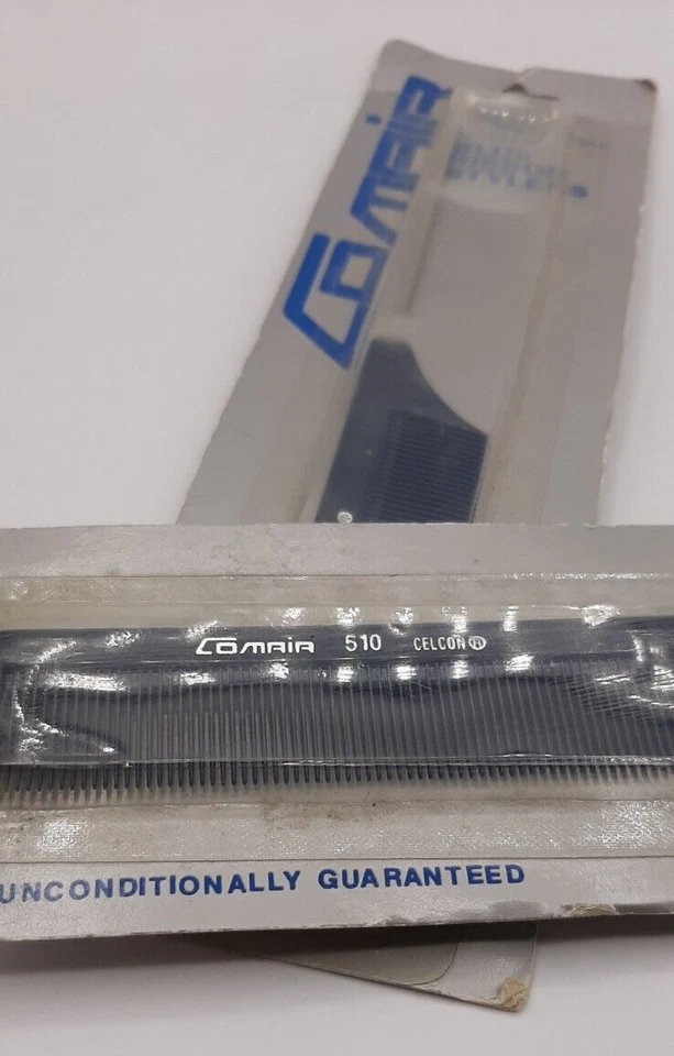 Peine vintage Comair Teaser cinta azul estilos profesional calidad salón 510 Foto 2 de 4