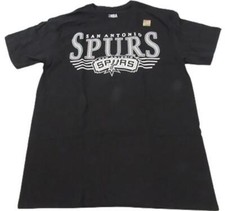 New San Antonio Spurs Mens Sizes M-L Black Shirt