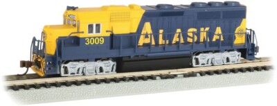 Spur N - Bachmann Diesellok EMD GP40 Alaska Railroad - 63569 NEU