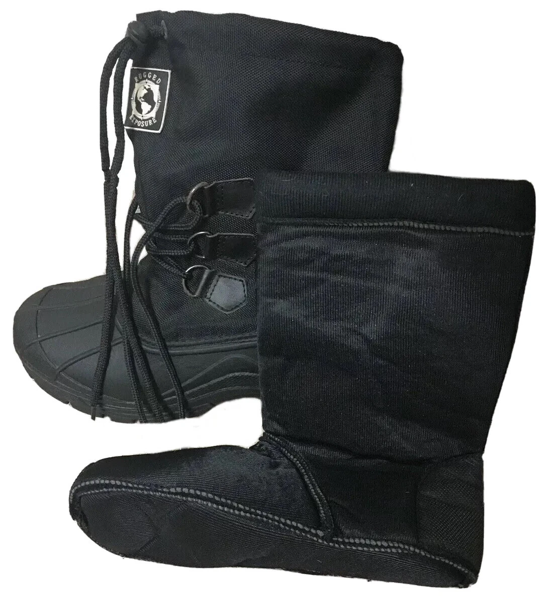 Rugged exposure snow clearance boots