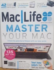 Mac Life March 2019 Issue 151 Master Your Mac Smart Home GadgetsFREE SHIPPING CB
