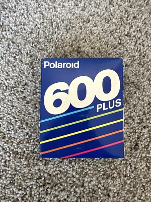 POLAROID 600 Plus Film New Sealed Exp 02/92 Vintage Old Stock