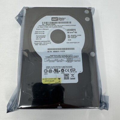 Western Digital WD4000YS - 400GB 7200 RPM SATA 3.5'' HDD