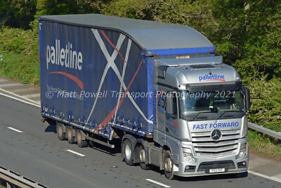 Truck Photo 12x8 - Mercedes Benz Actros - Fast Forward Distribution - P33 FST