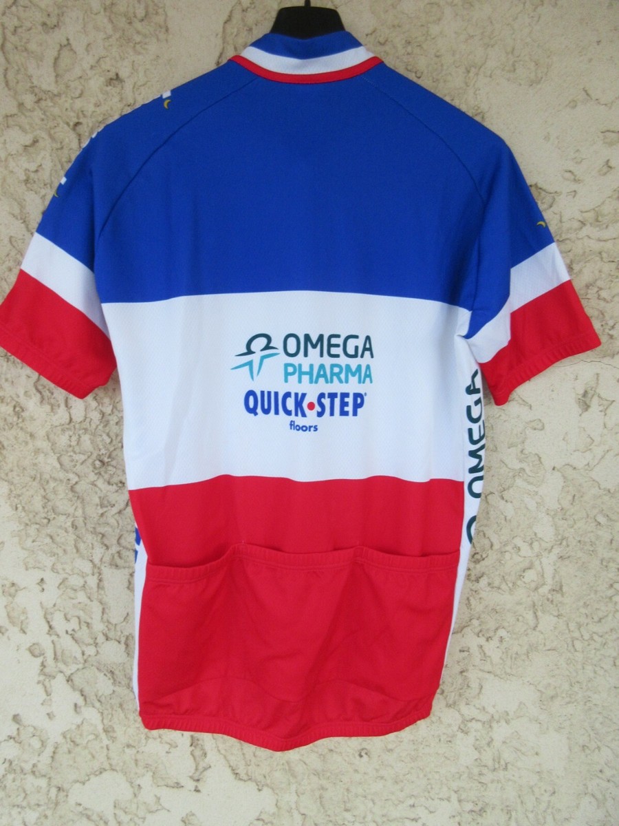 Maillot cycliste OMEGA PHARMA QUICK STEP Sylvain CHAVANEL