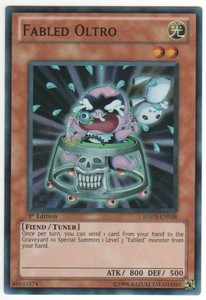 Fabled Oltro - HA03-EN038 - Super Rare - Unlimited Edition x3 - Near Mint