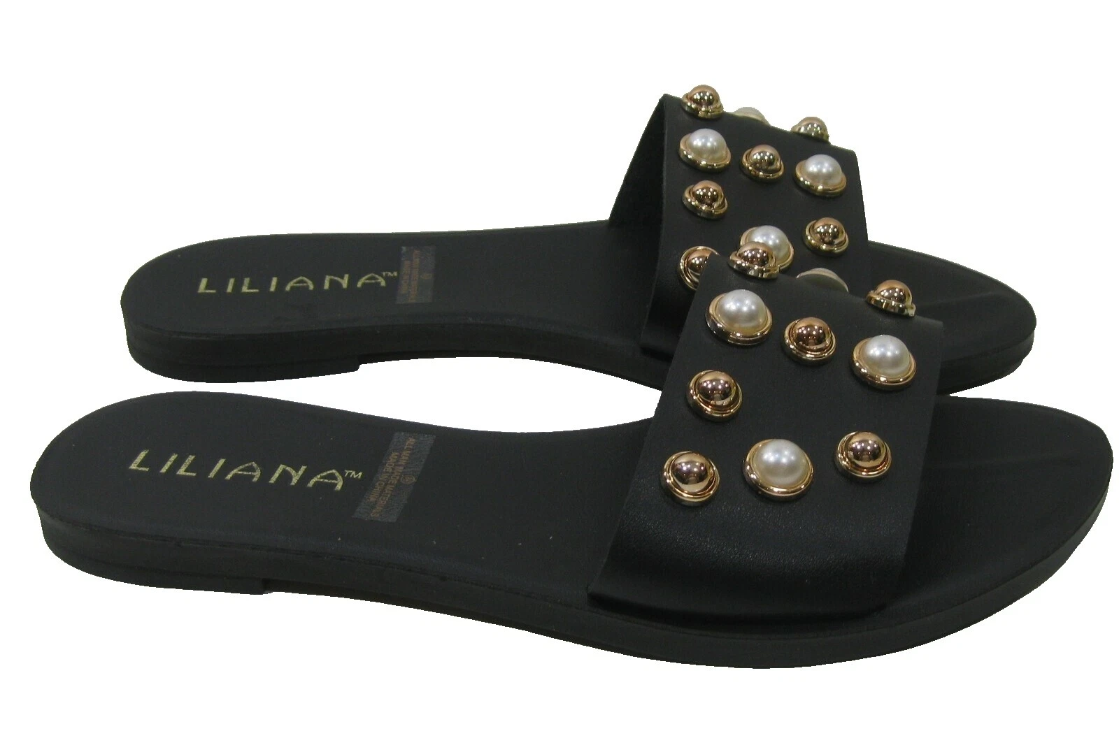 LILIANA Black Sandals for Women