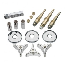 for American Standard Colony Tub/Shower 3-Handle Remodeling Kit in Chrome