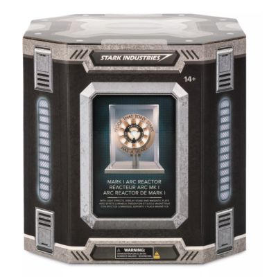 Disney Marvel Iron Man Light-up Mark 1 Arc Reactor Stark