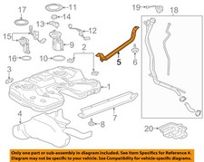 GM OEM 16-20 Envision Fuel System Fuel System Components-Tank Strap 13396616