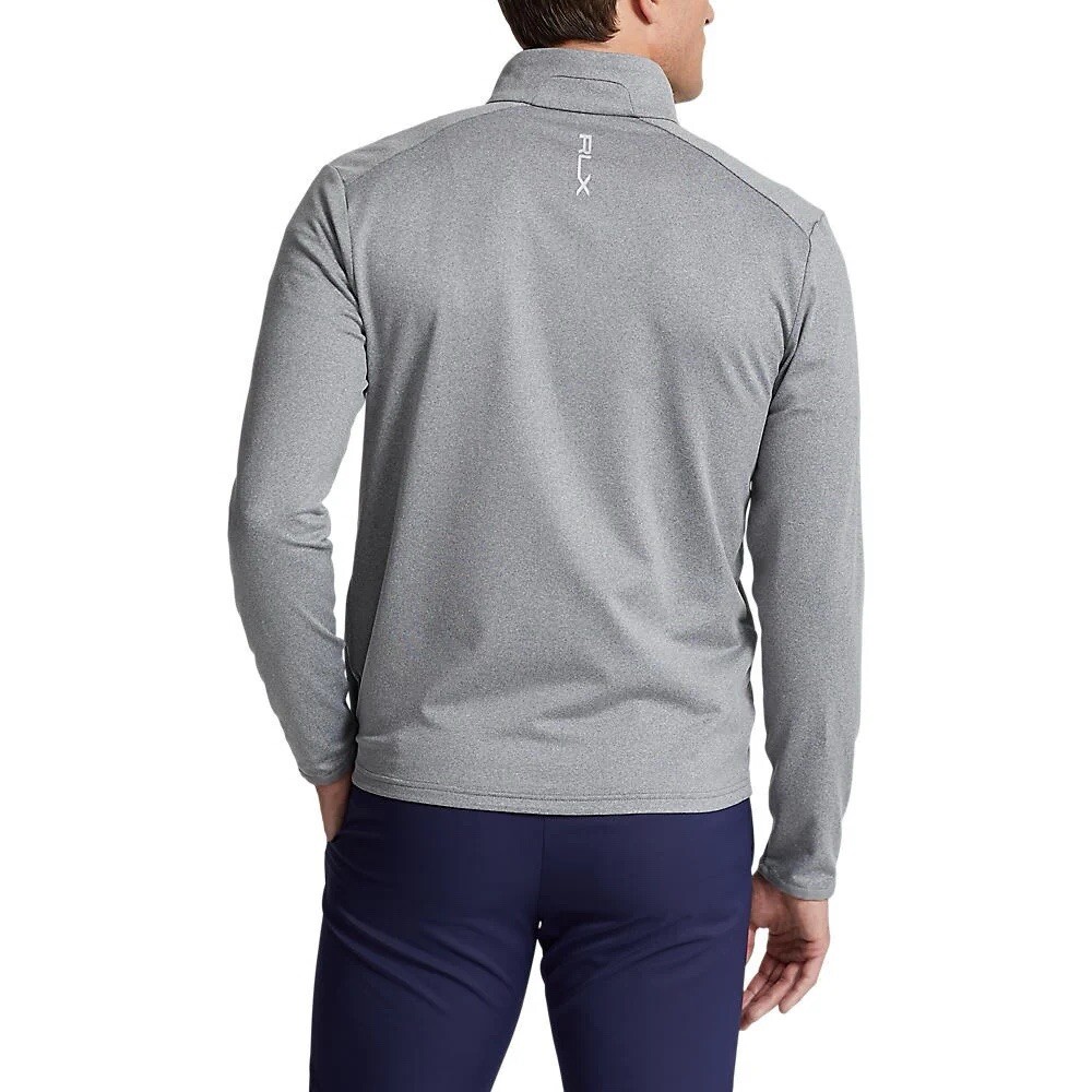RLX Ralph Lauren グレー ジップアップジャケット M RLX RALPH LAUREN (アールエルエックスラルフローレン) ハーフ
