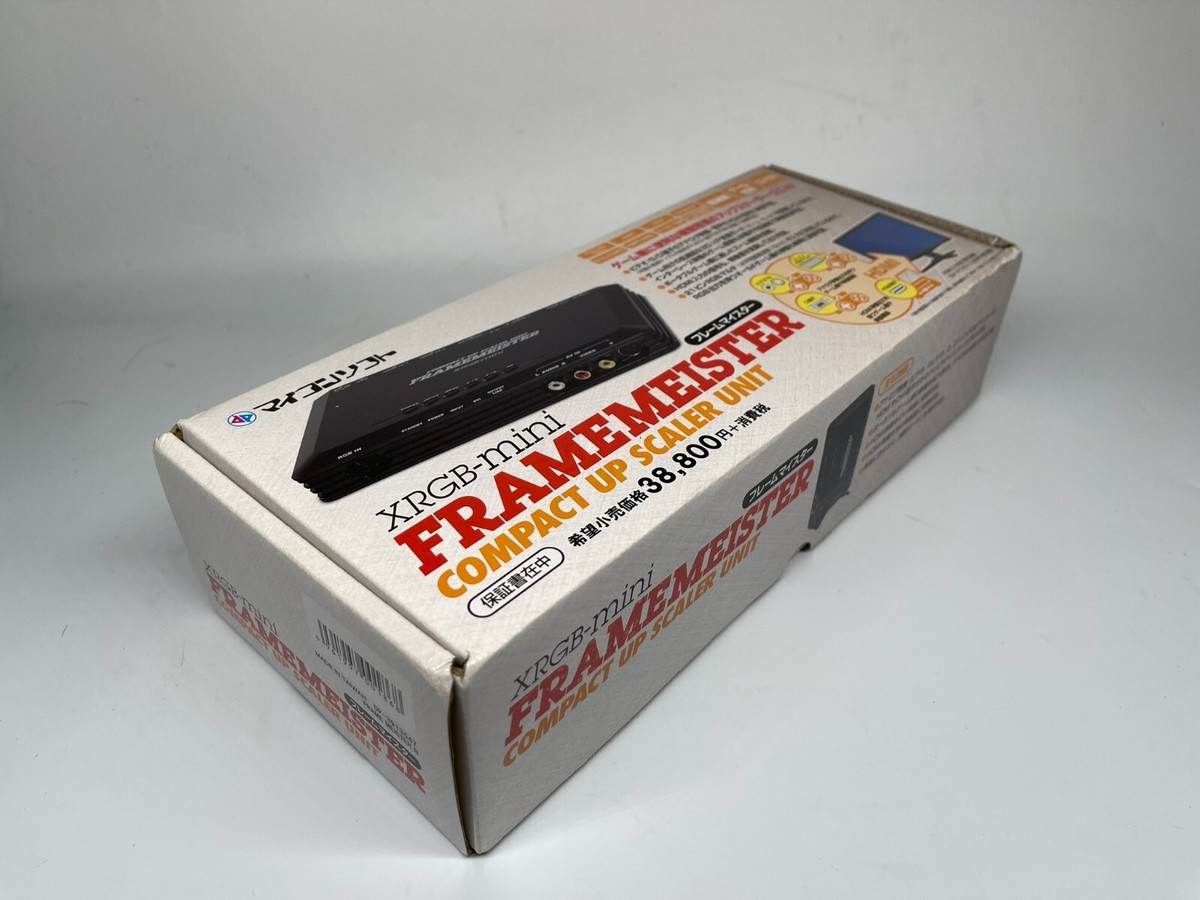 XRGB-mini Framemeister Compact Up Scaler Unit Micomsoft New XRGB-mini Framemeister Compact Up Scaler Unit Micomsoft New