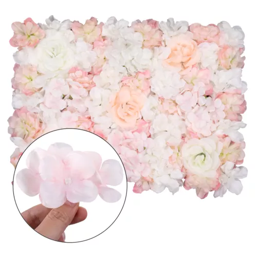 Artificial Flower Wall Panels for Wedding Backdrops and Home Interior Decoration - Picture 118 of 286