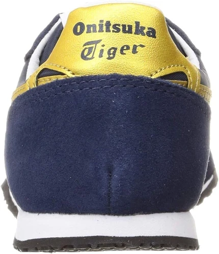 Onitsuka Tiger SERRANO MIDNIGHT PURE GOLD 1183B400 400 Authentic - Picture 7 of 9