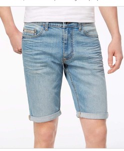 calvin klein denim shorts mens
