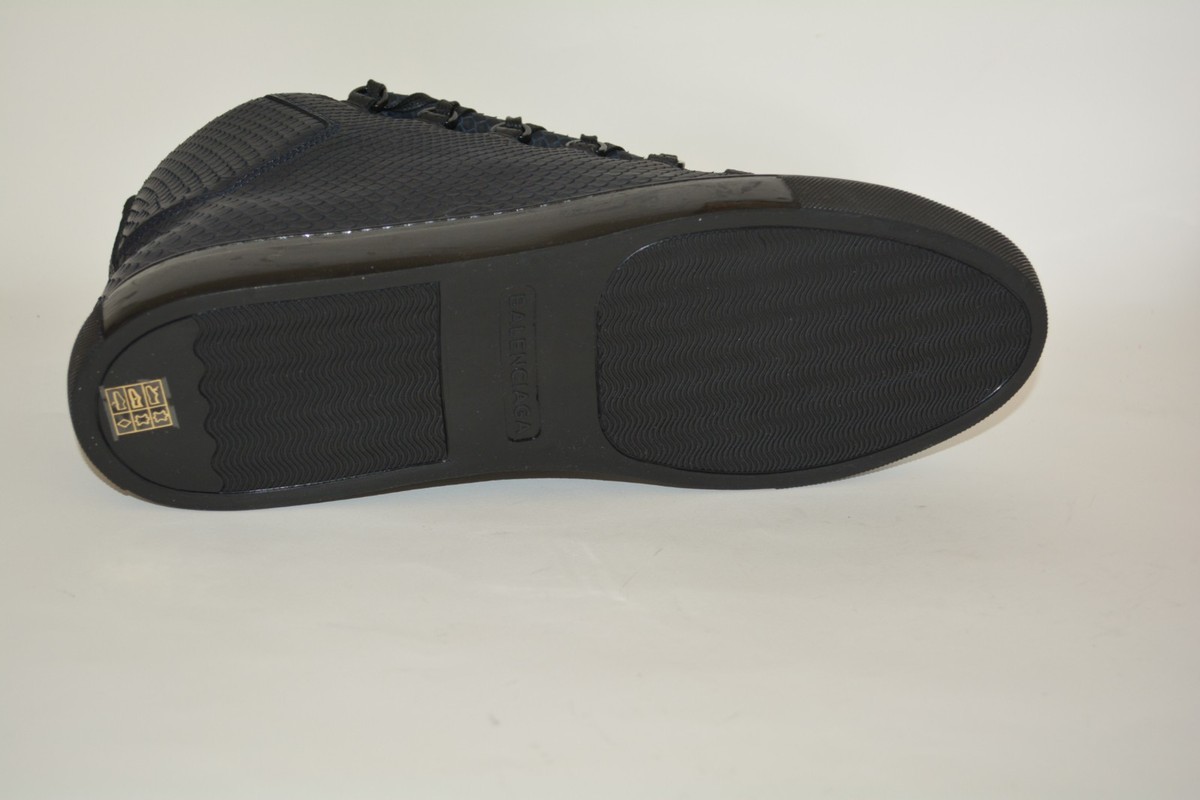 NEW BALENCIAGA HITOP PYTHON LEATHER SNEAKERS US 6 EU 39 MENS Balenciaga Arena Python Leather Men main image 3