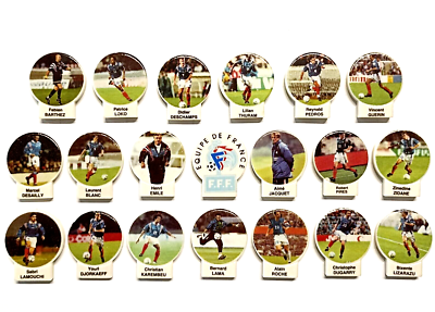 LOT FÈVES COUPE du monde 1998 - FRANCE - rare EUR 32,90 - FR