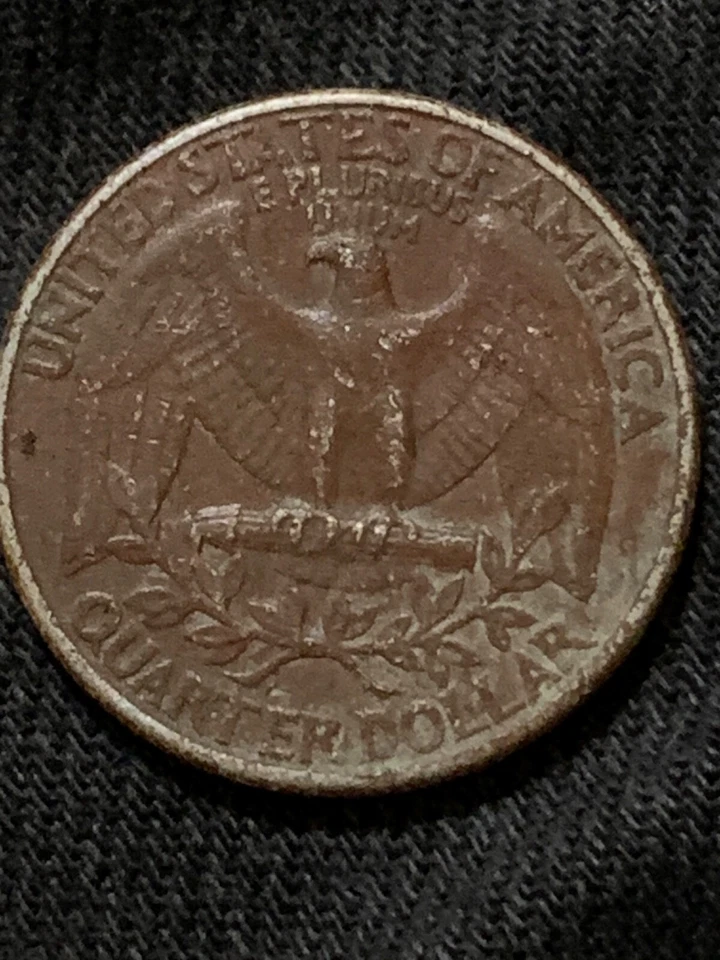 Rare 1996 P Dark Brown Quarter Error - Image 2 of 2