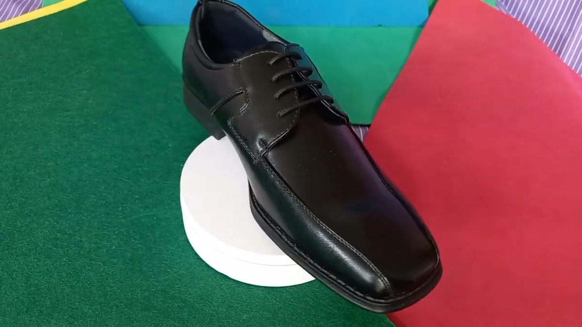 SCARPE UOMO ELEGANTI CLASSICHE NERE dal 40 A 46