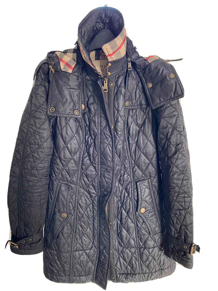 Burberry - Brit Quilted Short Jacket Black S