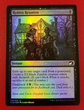 1x Rotten Reunion | FOIL | Innistrad Midnight Hunt | MTG Magic Cards