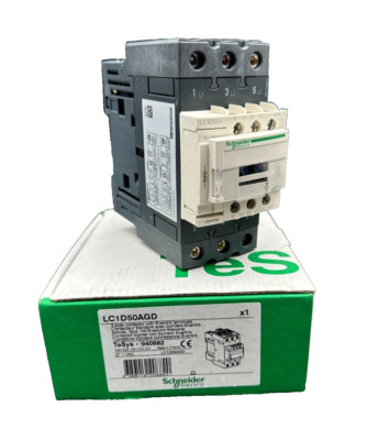 SCHNEIDER ELECTRIC LC1D50AGD DREIPOLIGER SCHÜTZ MIT EVERLINK-KLEMME