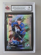 2020-21 O-Pee-Chee Platinum Pond Hockey Rookie Bowen Byram PH-18 Colorado...