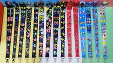 10pcs cartoon Neck Strap Lanyard Key chain ID Phone Card Badge Holder