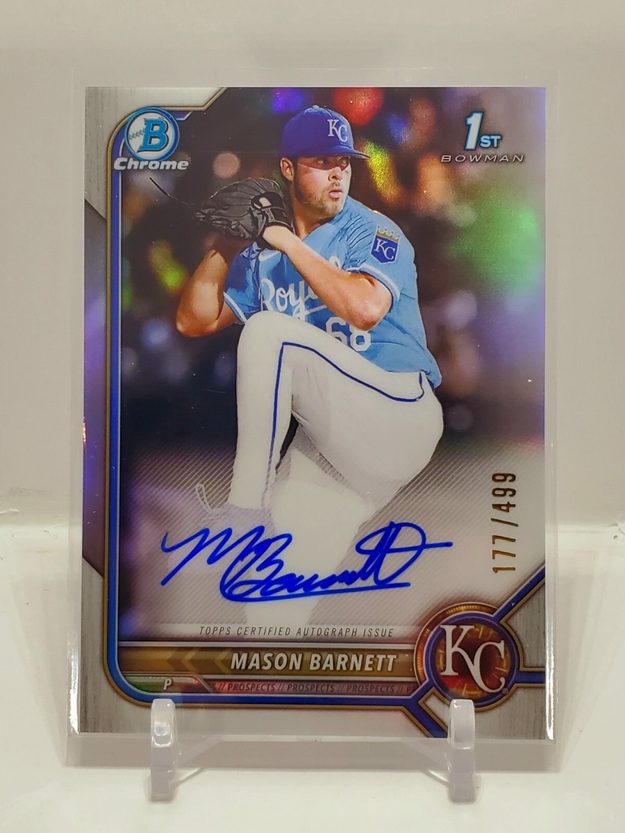 爆買い，SALE Topps 1st Bowman Chrome Mason Miller メイソン・ミラー　 Auto 直筆サイン　直書き　MLB おまけ２枚付き